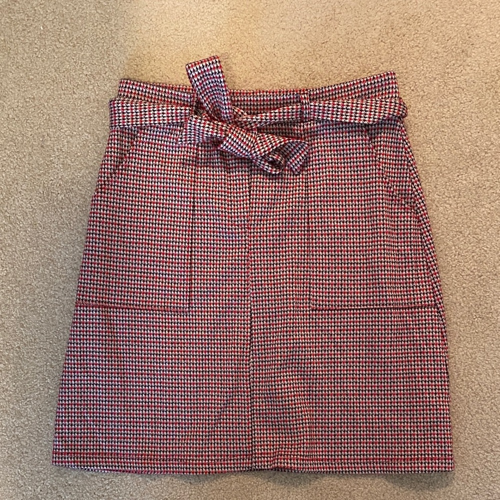 gilli houndstooth skirt
